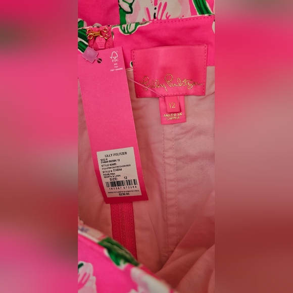 Lilly Pulitzer NWT Stela Strapless Stretch Bow Dress Roxie Pink Worth A Look - Picture 7 of 9